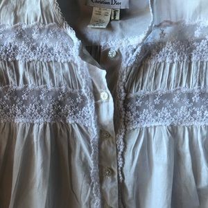 Vintage Dior Lace Nightgown